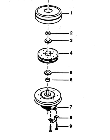 Motor fan assy