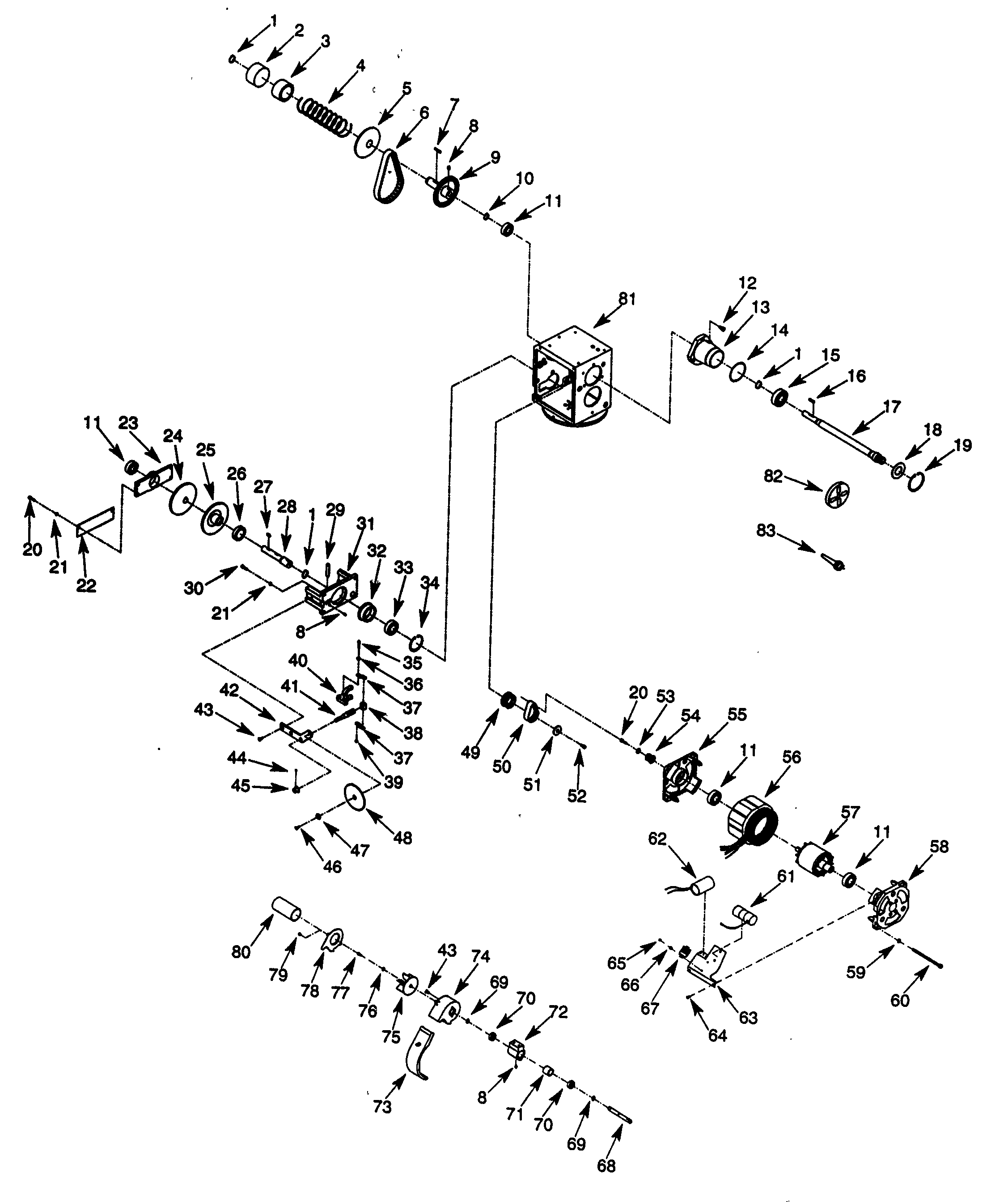 SPINDLE/DRIVE ASSY