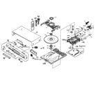 Panasonic DVD-RV22PP cabinet parts diagram