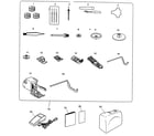 Kenmore 38514052200 accessory diagram
