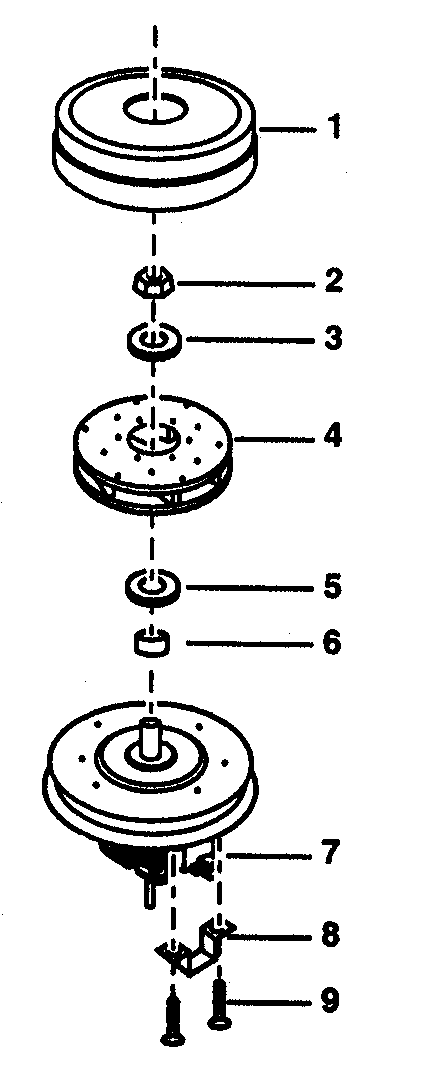 Motor fan assy