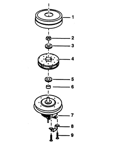 Motor fan assy