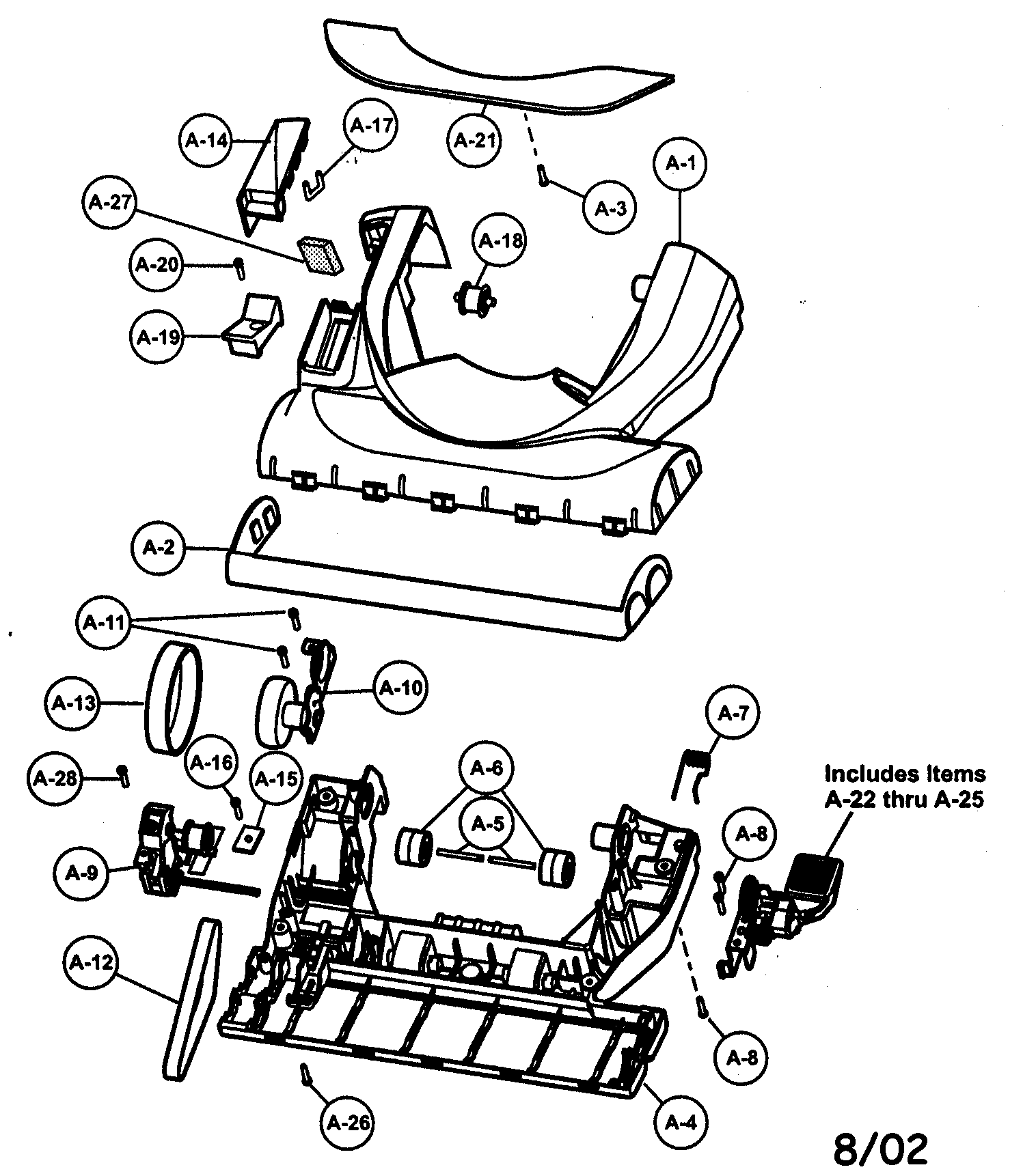 Nozzle housing assy