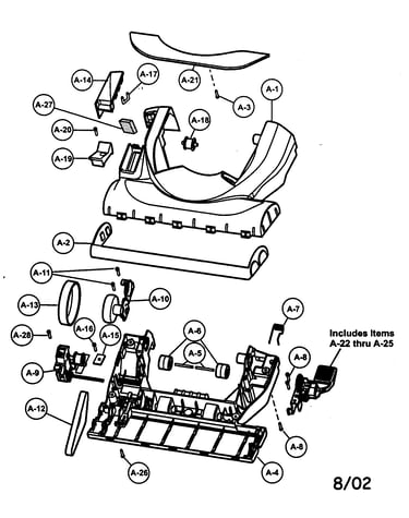 Nozzle housing assy
