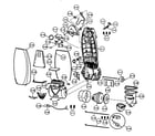 Panasonic MC-V7531-00 motor,housing motor/body diagram