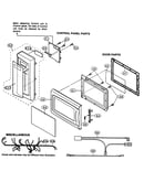 Control panel/door parts