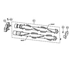 Panasonic MC-V7515-01 agitator assy diagram