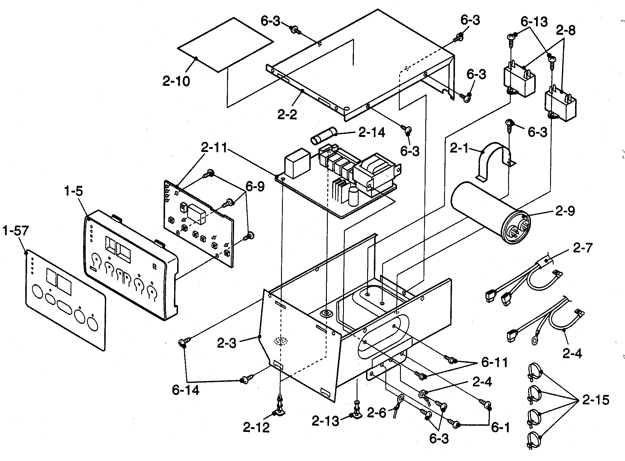 Control box parts