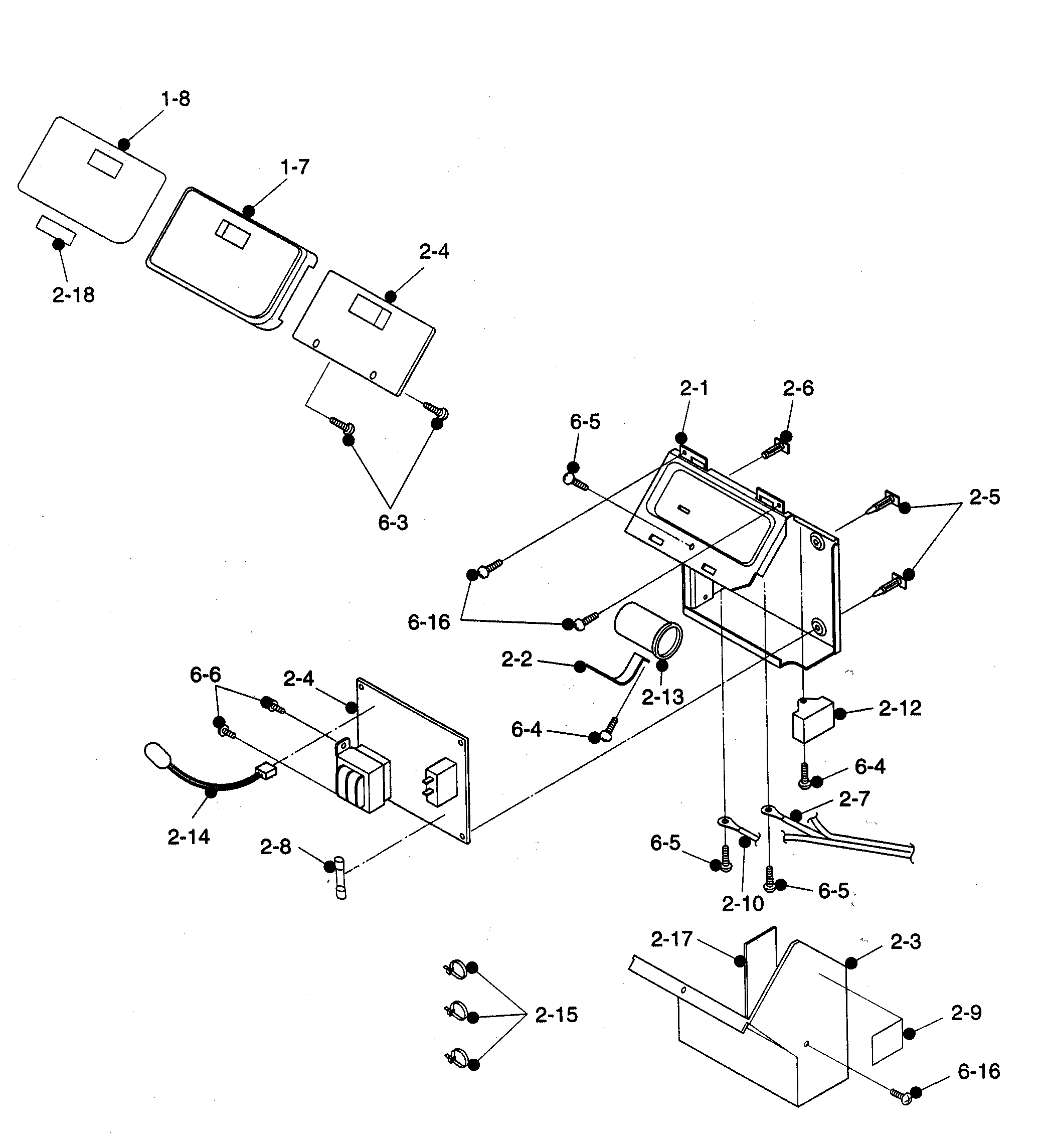 Control box parts