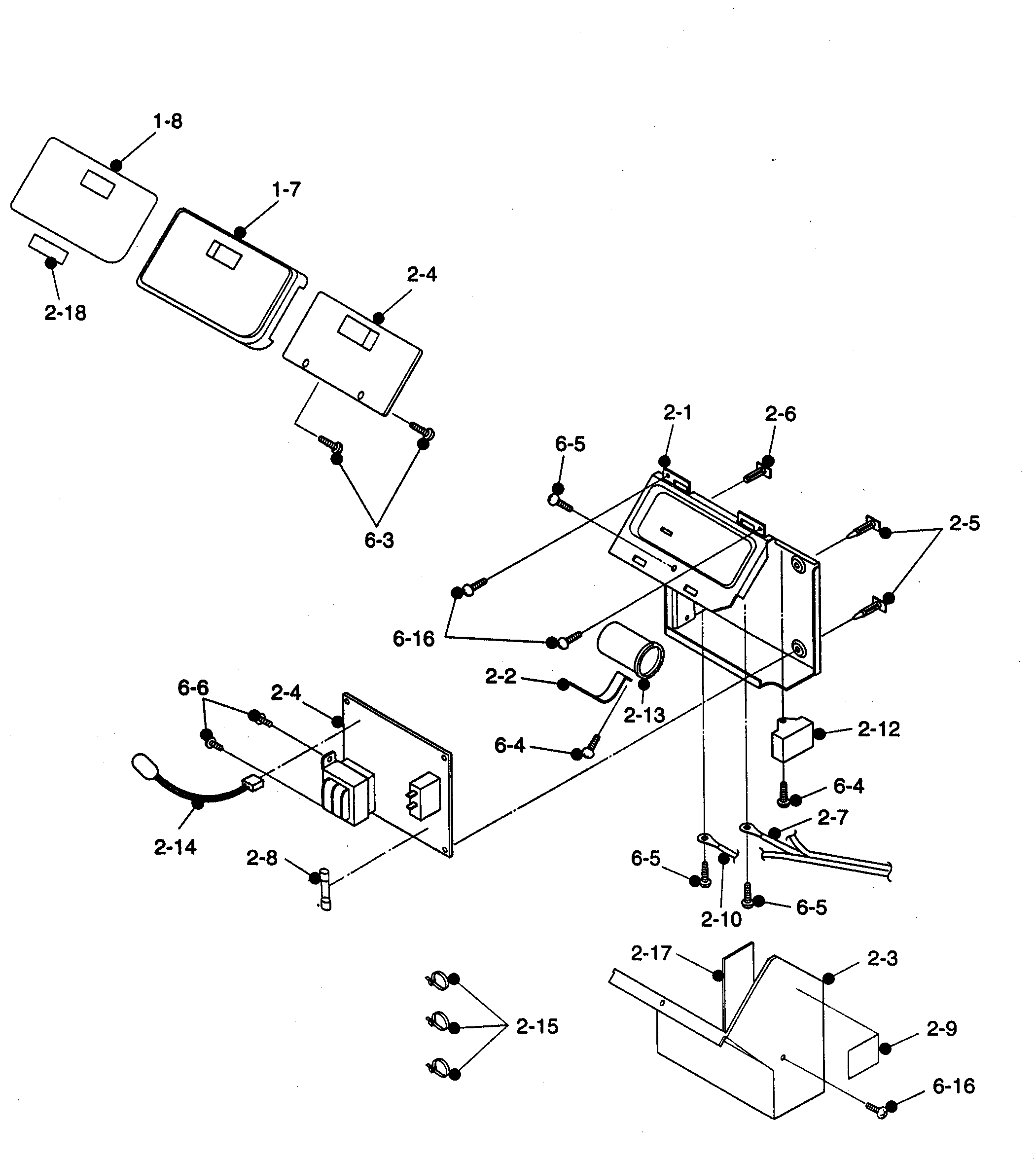 Control box parts