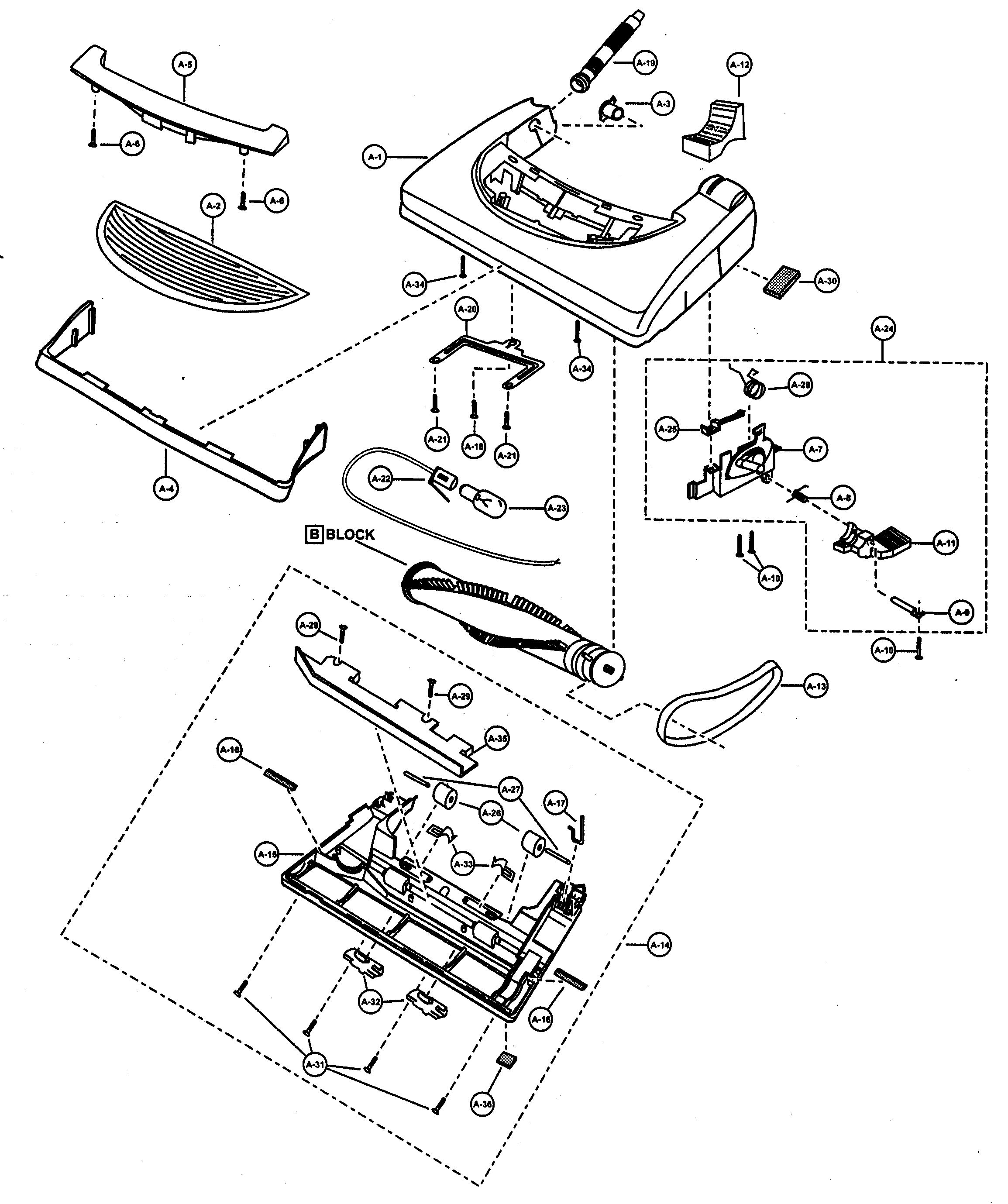Nozzle housing