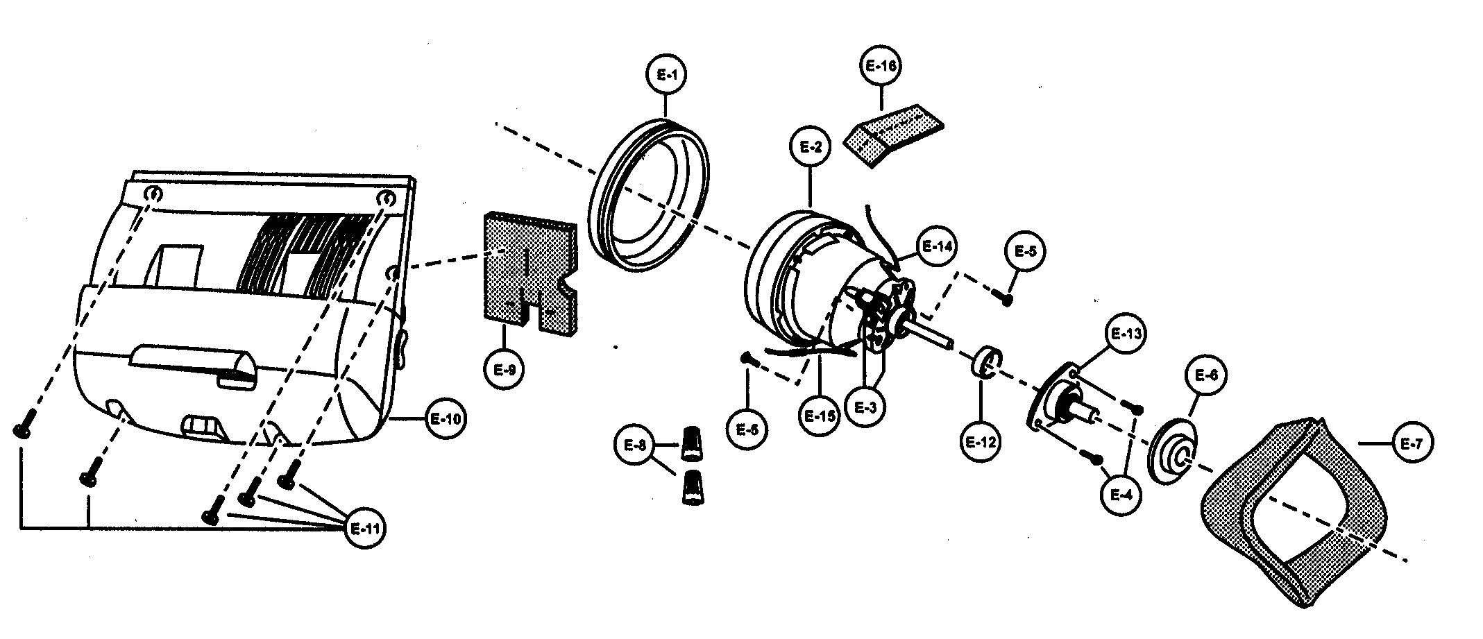 Motor case/motor