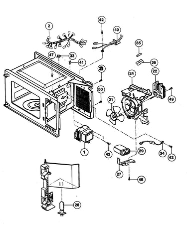 Oven interior parts