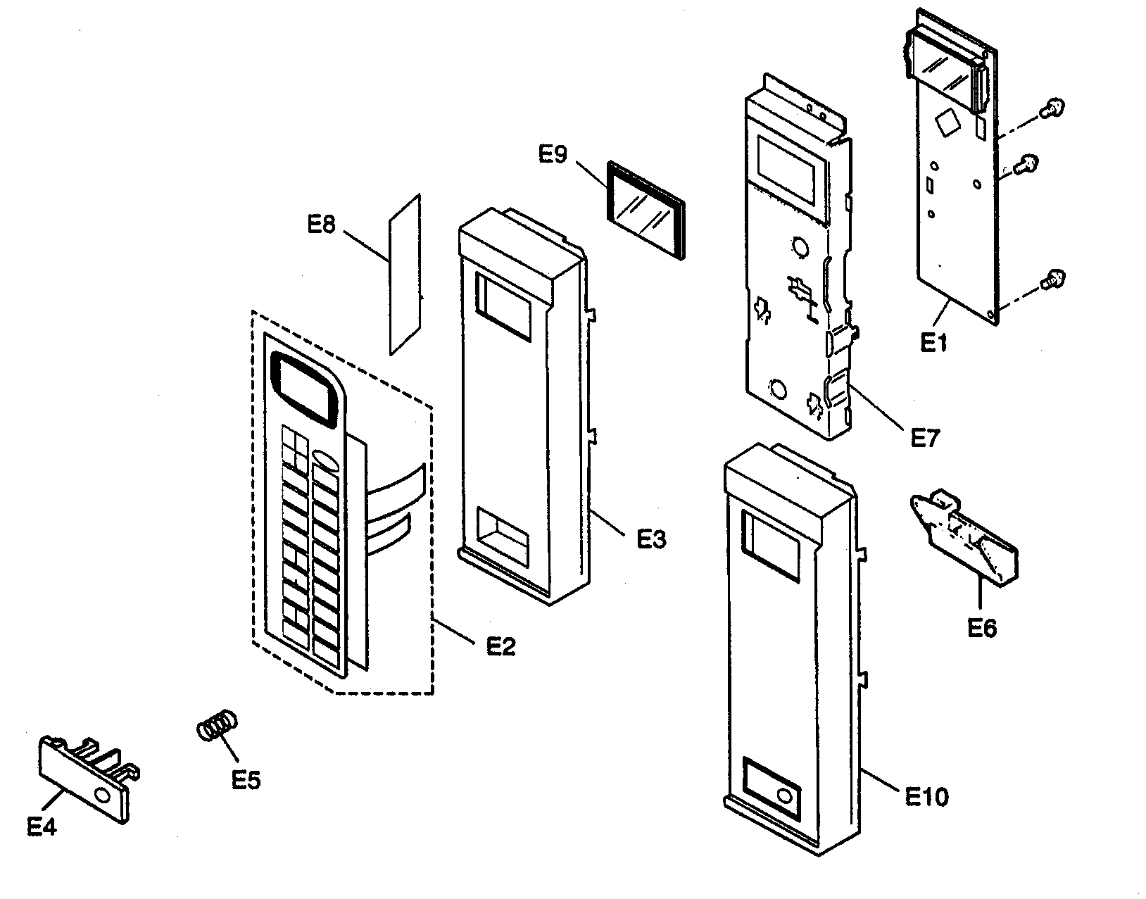 Escutcheon base assy