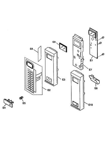 Escutcheon base assy