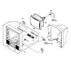 RCA T20TF667 cabinet parts diagram