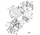 Sony KP-51WS500 cabinet parts diagram