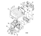 Sony KP-57WS500 cabinet parts diagram