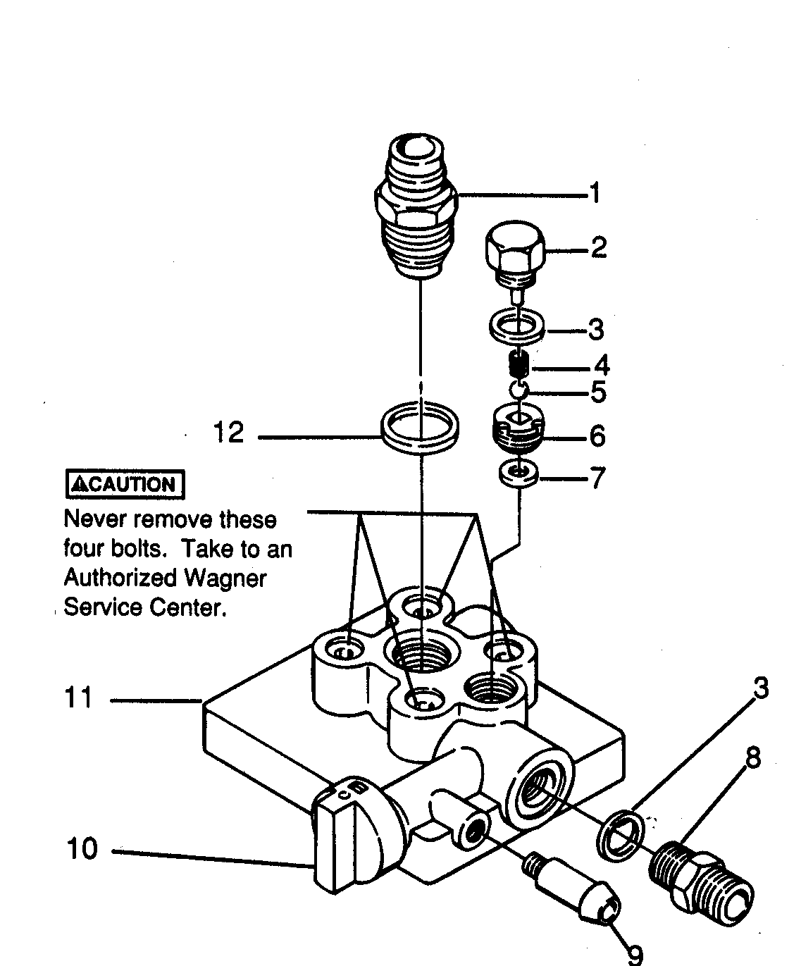 Paint pump assy
