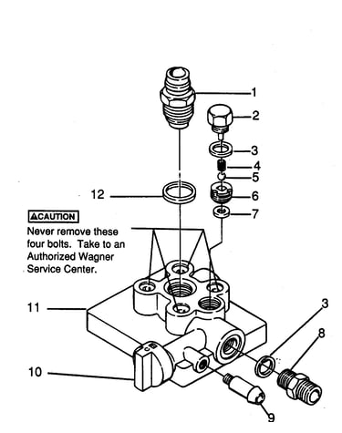 Paint pump assy
