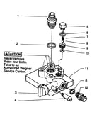 Paint pump assy