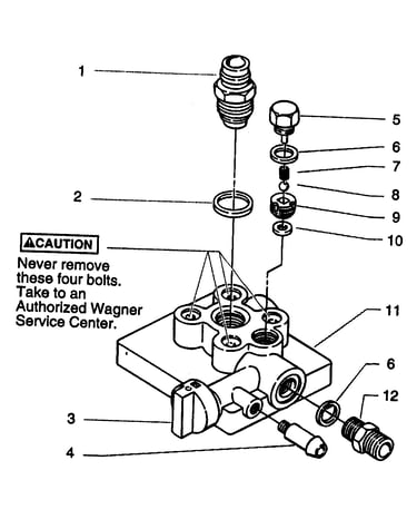 Paint pump assy