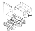JVC RX-5020VBK cabinet parts diagram