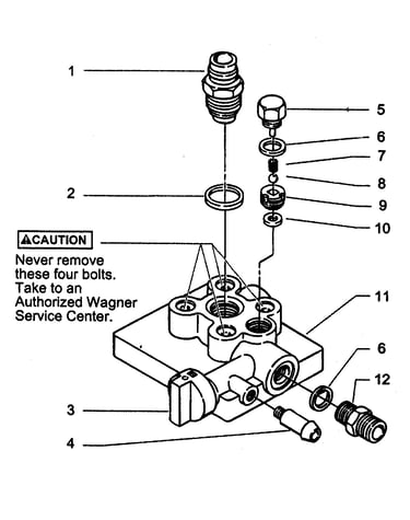 Paint pump assy