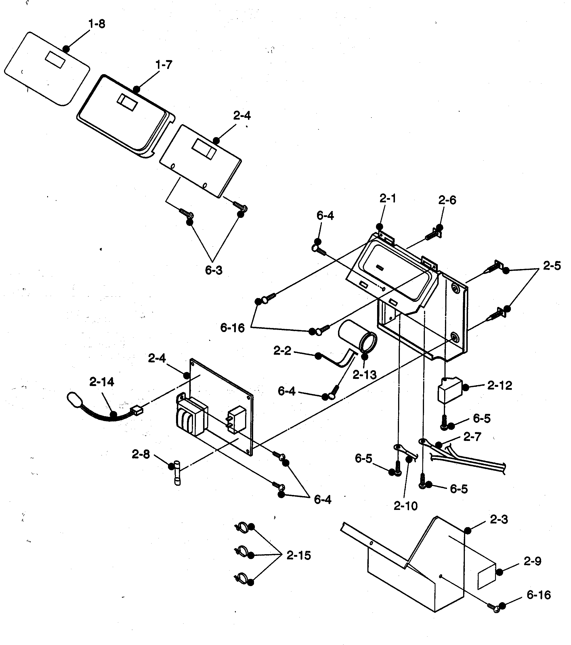 Control box parts