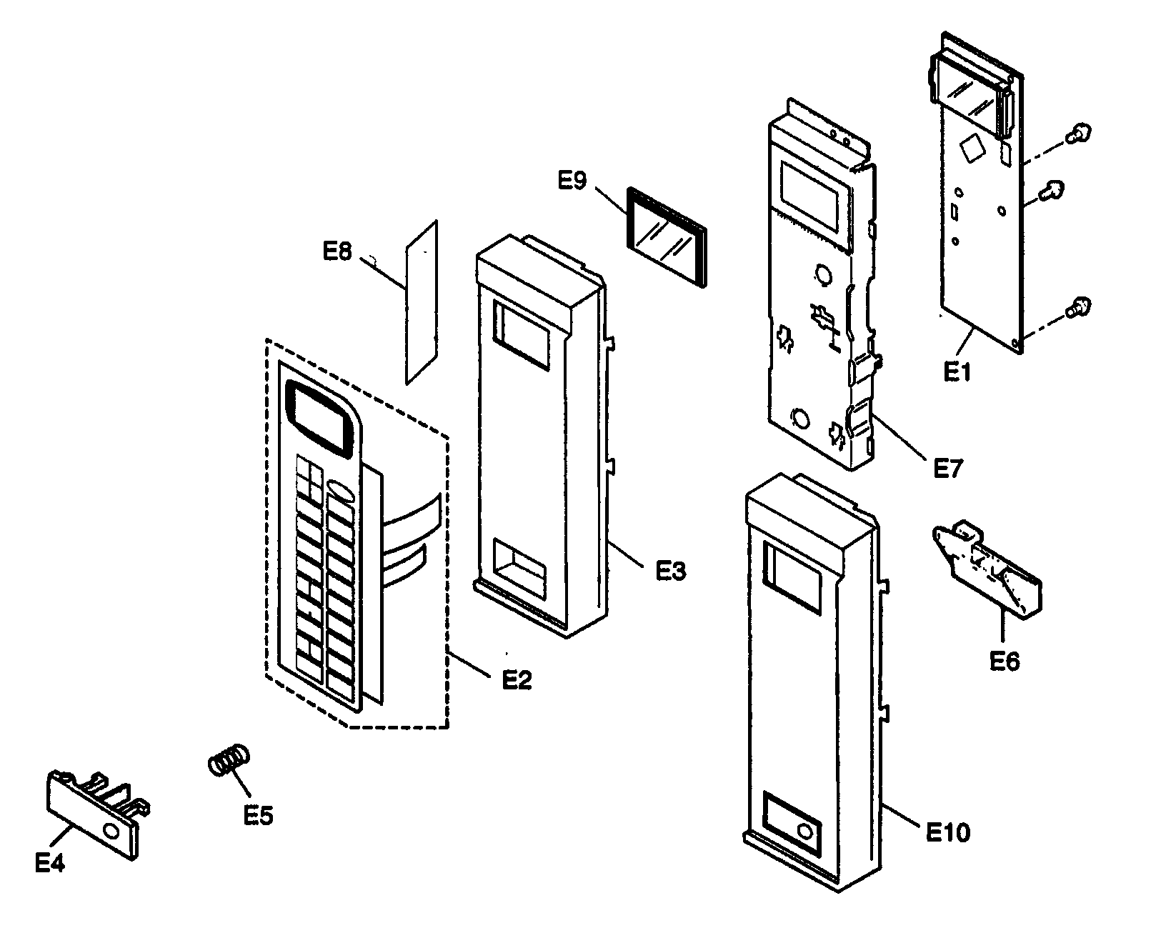 Escutcheon base assy
