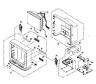 Panasonic PV-DF2002 cabinet parts diagram