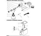 Wagner 320 power painter/accessories diagram