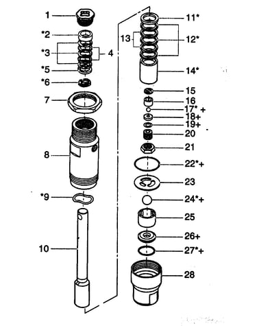 Fluid section assy