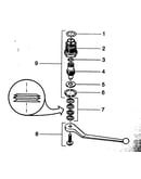 Prime/spray valve assy