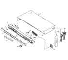 Panasonic DVD-RP82P cabinet parts diagram
