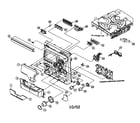 JVC MX-GT700 cabinet parts diagram