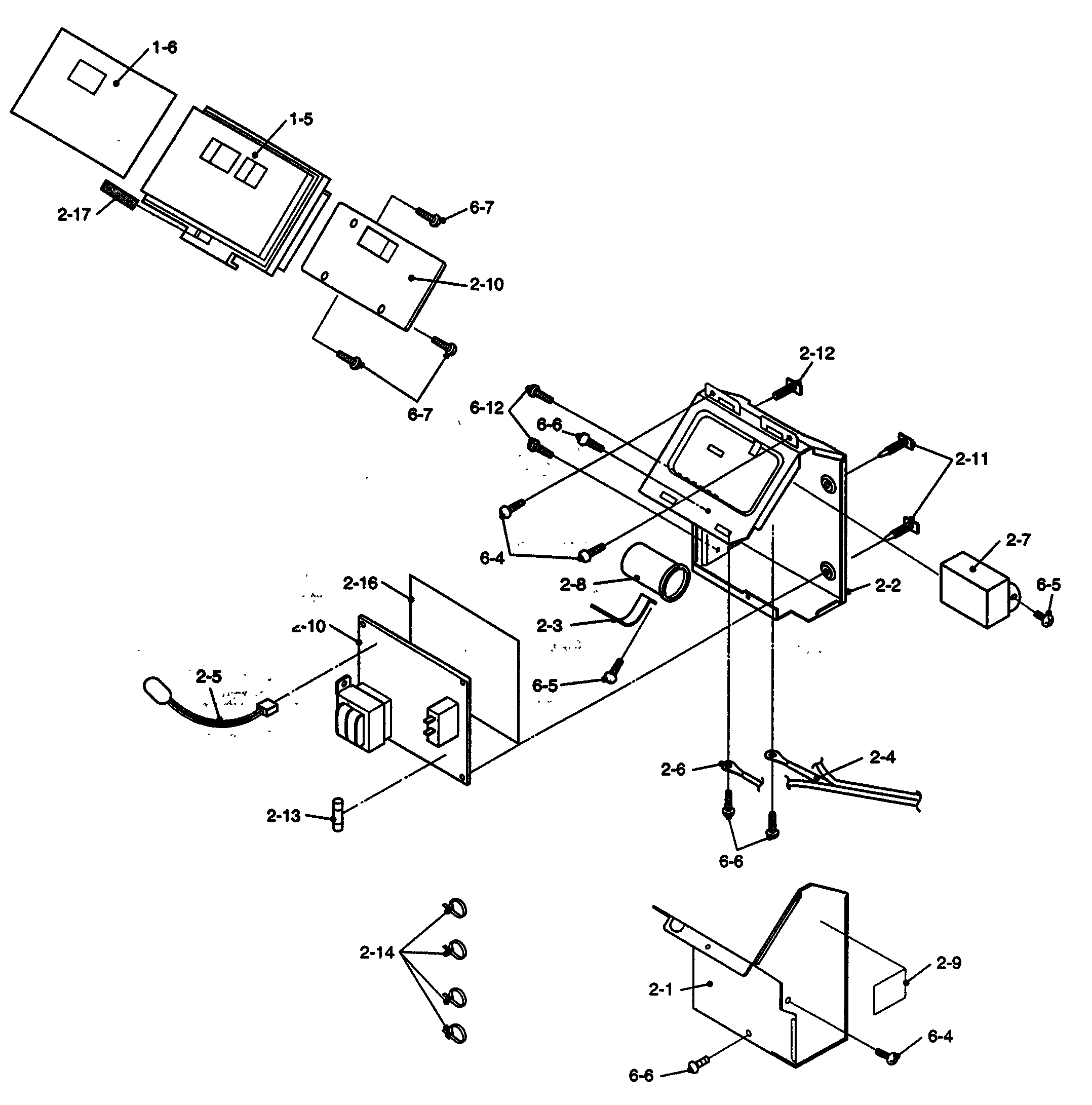 Control box parts