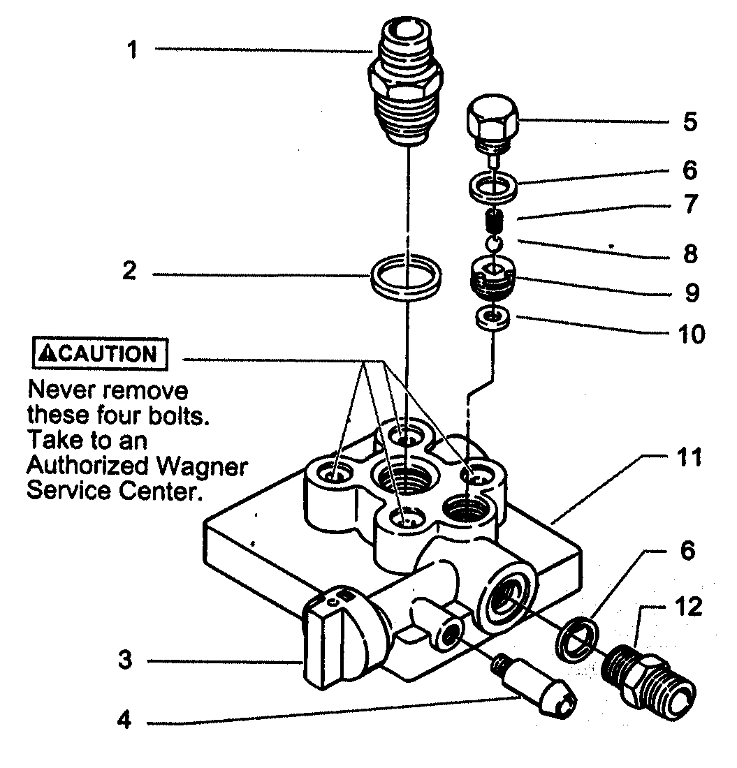 Paint pump assy