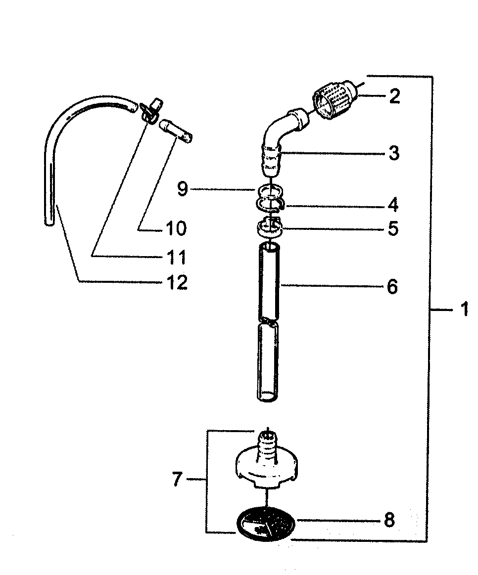 Suction set assy