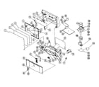 Sony KP-57WV600 cabinet parts diagram