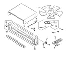 Sony DVP-NC655P cabinet parts diagram