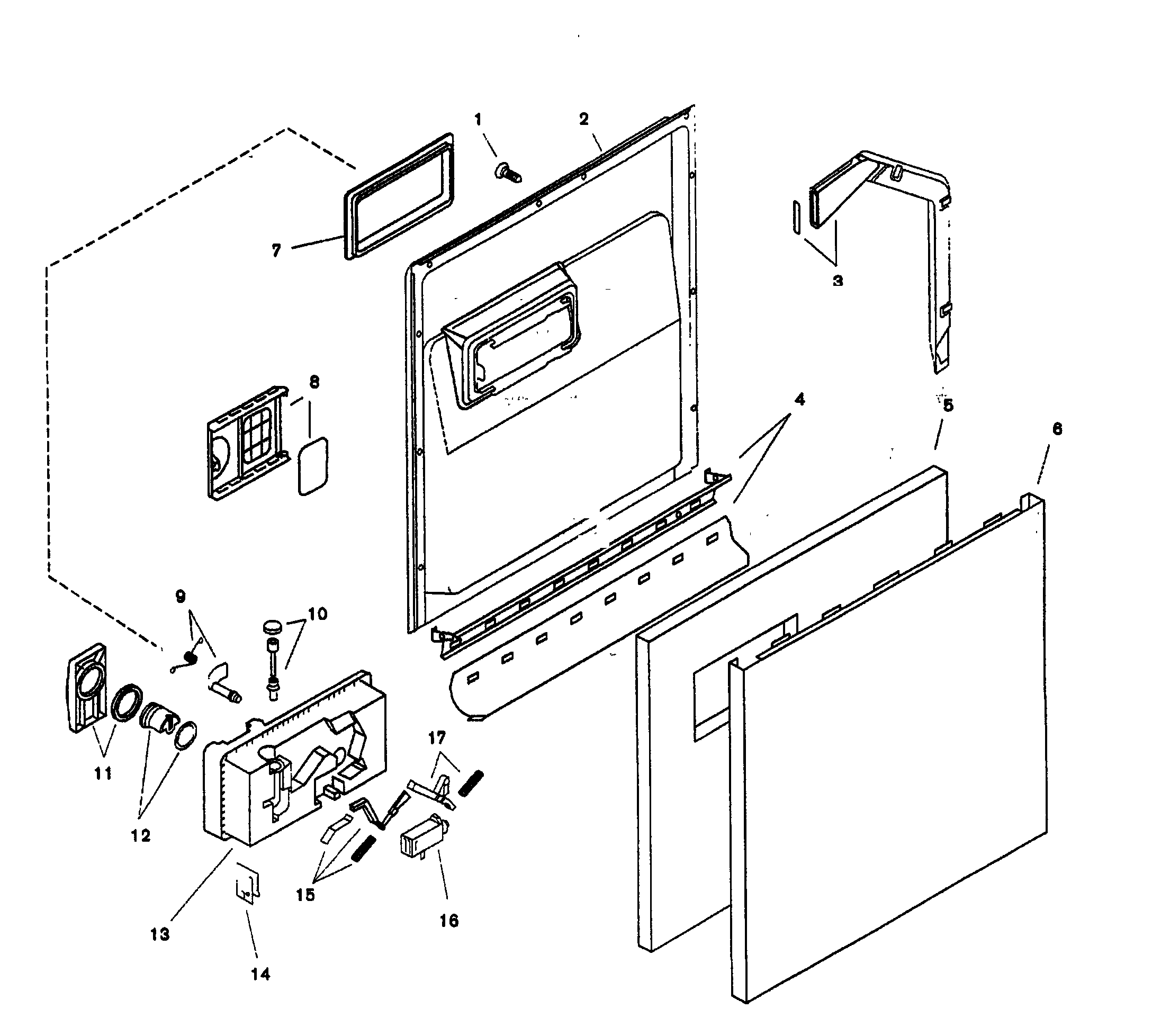 Door assy