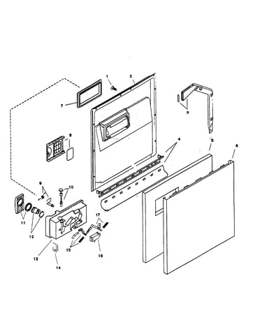 Door assy
