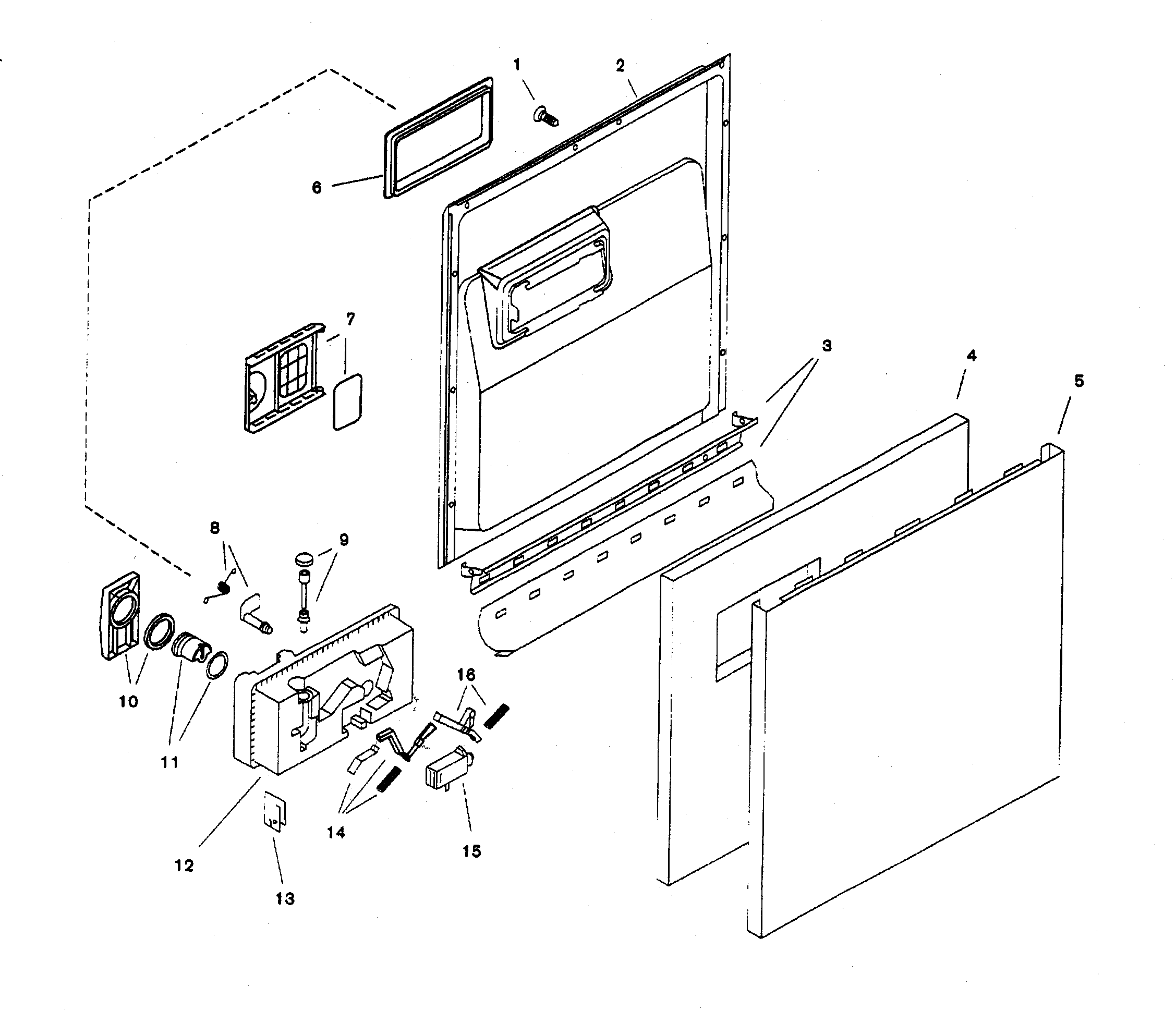 Door assy