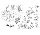 Sony DCR-TRV340 cabinet parts diagram