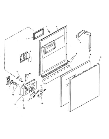 Door assy