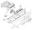 Bosch SHU5307UC/12 fascia panel diagram