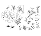Sony DCR-TRV740 cabinet parts diagram