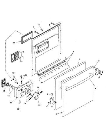 Door assy