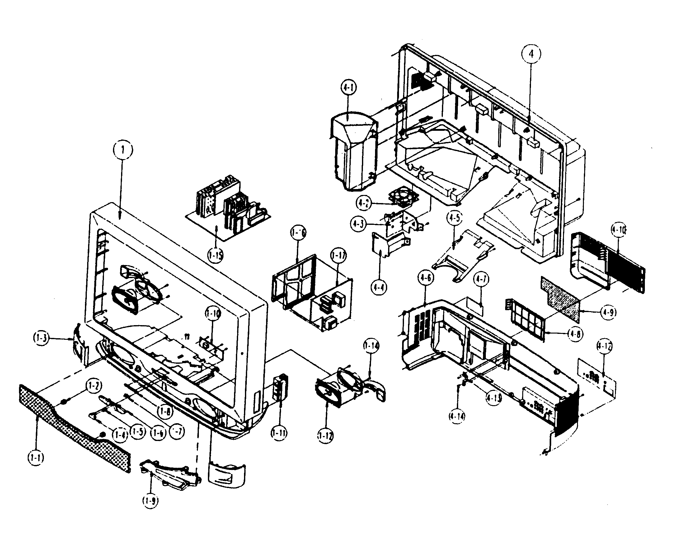 Cabinet parts 1